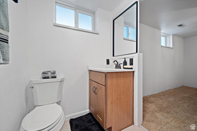 160 S 200 W, Tooele, UT 84074 - bathroom with vanity, toilet, and baseboards