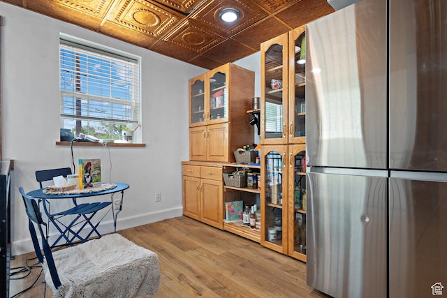 160 S 200 W, Tooele, UT 84074 - sitting room with an ornate ceiling, baseboards, and light wood-type flooring