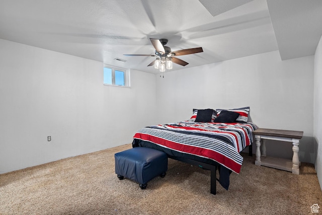 160 S 200 W, Tooele, UT 84074 - bedroom featuring carpet floors and a ceiling fan