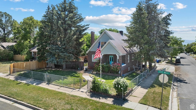 160 S 200 W, Tooele, UT 84074 - view of front of house with brick siding and a chimney