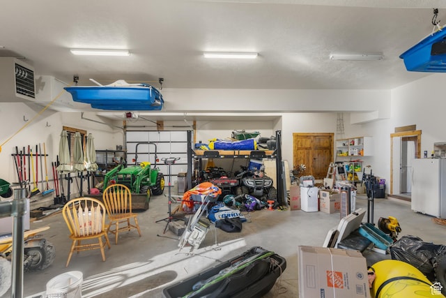 1560 Reserve Dr, Fish Haven, ID 83287 - garage featuring freestanding refrigerator