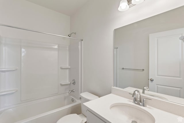 6658 W 11800 S, South Jordan, UT 84009 - full bath with vanity, shower / bathtub combination, and toilet