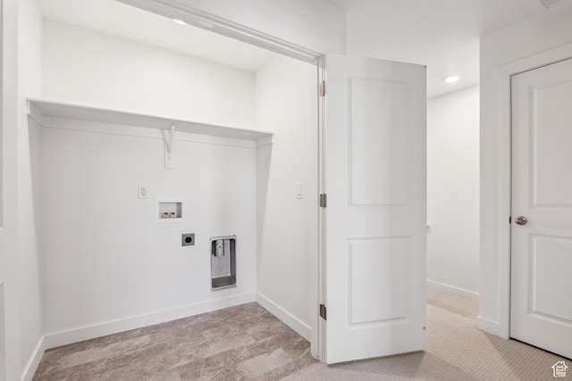 6656 W 11800 S Unit 619, South Jordan, UT 84009 - laundry room with electric dryer hookup, washer hookup, baseboards, and recessed lighting