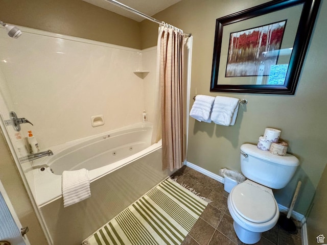 815 N Harbor Dr Unit 201, Garden City, UT 84028 - full bathroom featuring a combined bath / shower with jetted tub and tile patterned flooring