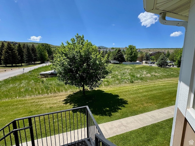 815 N Harbor Dr Unit 201, Garden City, UT 84028 - view of yard featuring a balcony