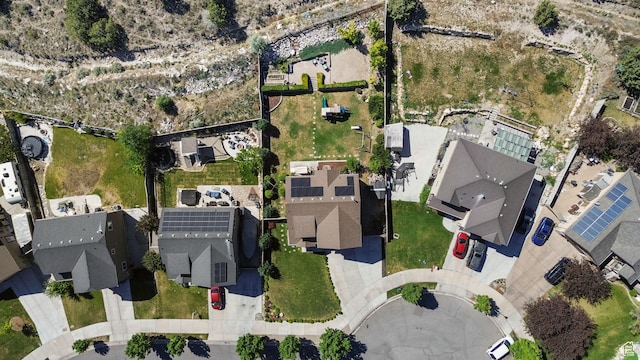 4114 E Cherokee St, Eagle Mountain, UT 84005 - aerial view of property and surrounding area with nearby suburban area