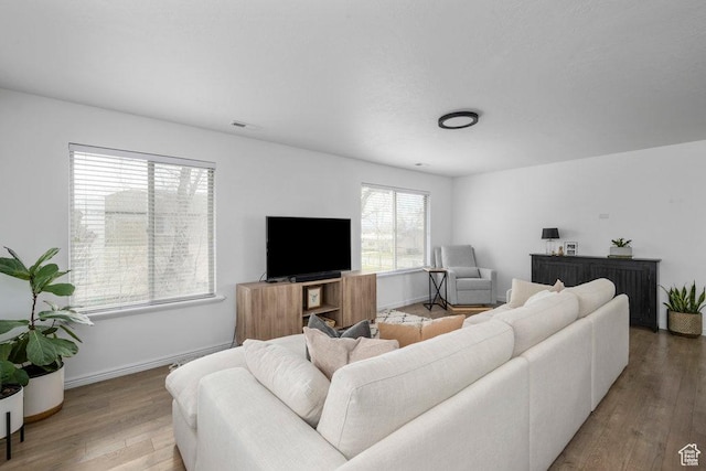 29 E 150 N, American Fork, UT 84003 - living room with wood finished floors and baseboards