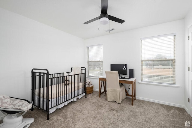 29 E 150 N, American Fork, UT 84003 - bedroom with carpet, a nursery area, an office area, and baseboards
