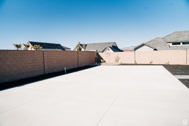 2775 S Rowan Ln, St George, UT 84790 - fenced backyard with a patio area