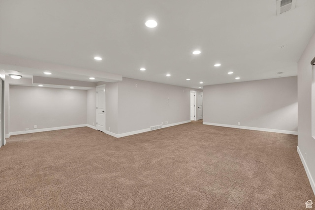 10756 S Navarro Way W, South Jordan, UT 84009 - finished basement featuring carpet flooring, recessed lighting, and baseboards
