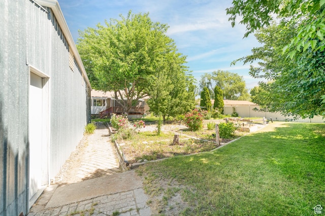 649 W Bulldog Cir, Murray, UT 84123 - view of yard with a garden