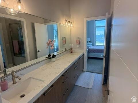 795 E Miner Way, Hideout, UT 84036 - bathroom featuring double vanity and ensuite bathroom