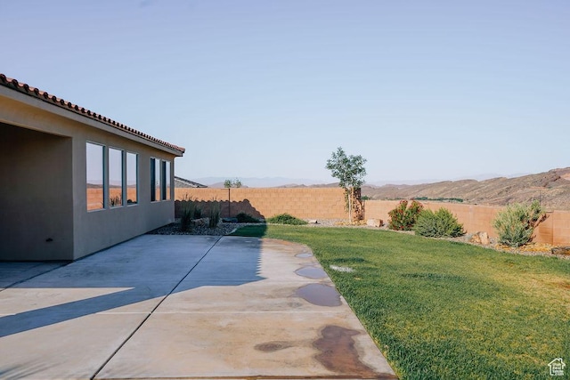 579 N Staci Dr, Hurricane, UT 84737 - fenced backyard with a patio