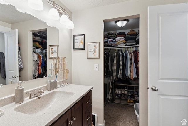 846 E 5600 S, South Ogden, UT 84405 - bathroom with vanity and a spacious closet