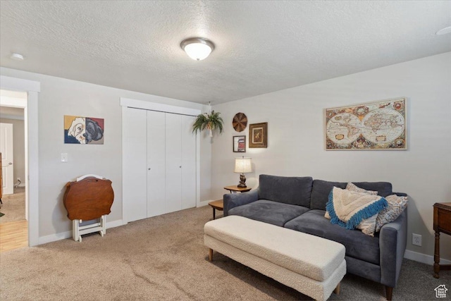 846 E 5600 S, South Ogden, UT 84405 - living area featuring carpet floors and a textured ceiling