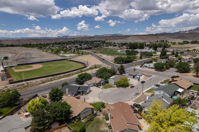 617 Aspen Cir, Price, UT 84501 - aerial perspective of suburban area featuring a mountain backdrop