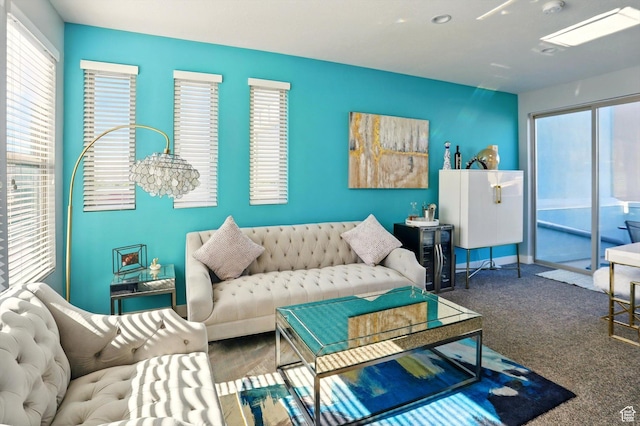 4746 W Daybreak Rim Way S, Jordan, UT 84009 - living room with carpet flooring