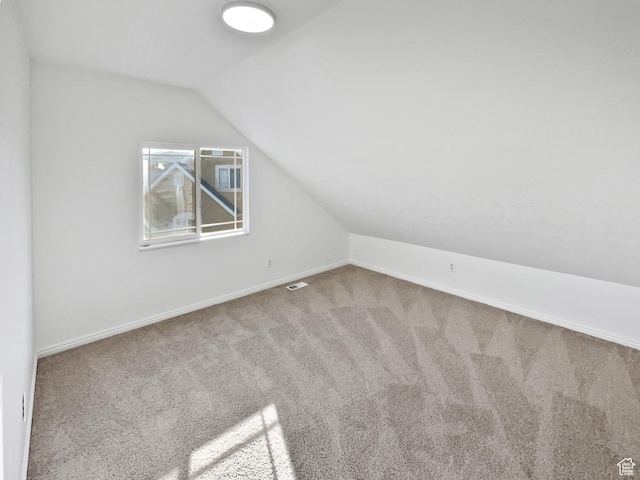 2238 N Harvest Moon Dr, Saratoga Springs, UT 84045 - bonus room with vaulted ceiling and carpet flooring