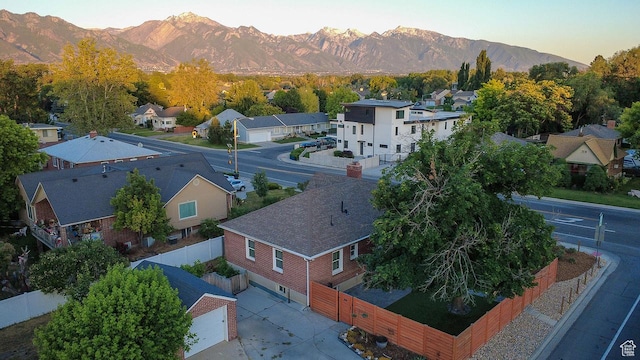 293 E 4800 S, Murray, UT 84107 - aerial perspective of suburban area with mountains