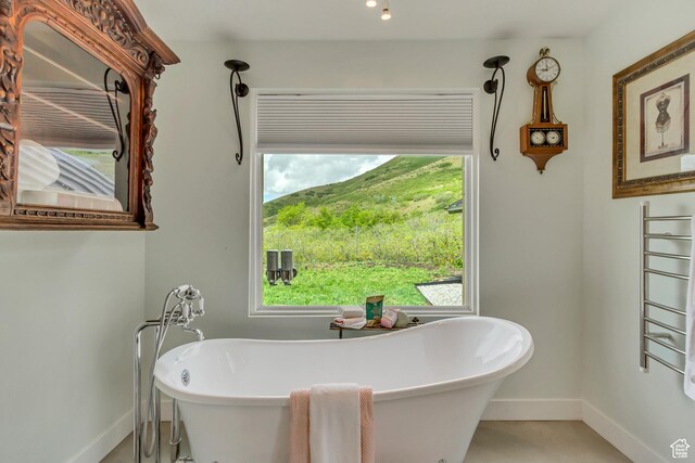 370 S Got Teeth Ln E, Emigration Canyon, UT 84108 - bathroom featuring a freestanding bath