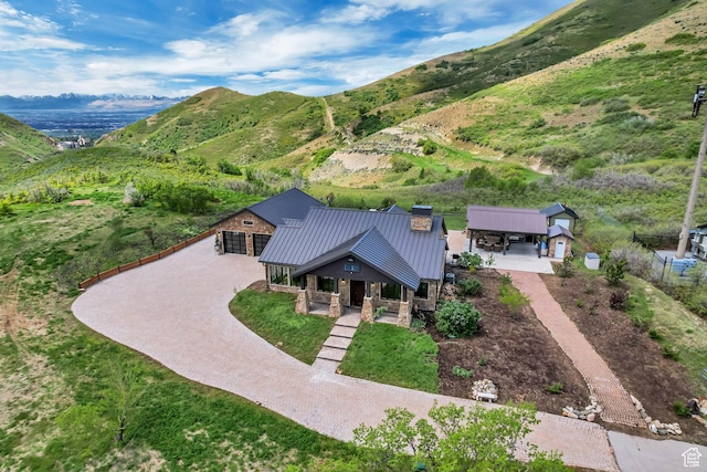 370 S Got Teeth Ln E, Emigration Canyon, UT 84108 - view of subject property featuring a mountain backdrop