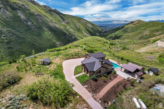 370 S Got Teeth Ln E, Emigration Canyon, UT 84108 - view of property location featuring a mountain backdrop