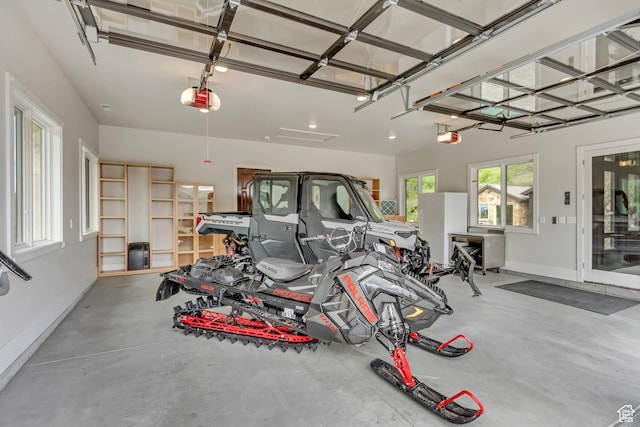 370 S Got Teeth Ln E, Emigration Canyon, UT 84108 - garage featuring a garage door opener