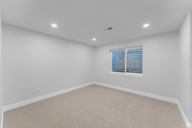 2795 E Palma Way, Cottonwood Heights, UT 84121 - empty room with carpet flooring and recessed lighting
