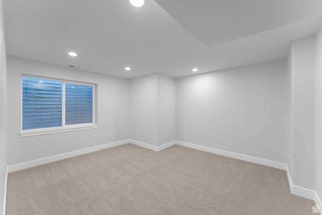 2795 E Palma Way, Cottonwood Heights, UT 84121 - carpeted empty room featuring recessed lighting and baseboards