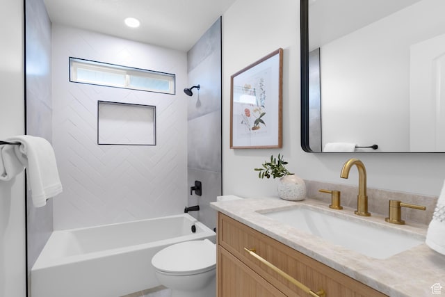 2795 E Palma Way, Cottonwood Heights, UT 84121 - full bath featuring vanity and tub / shower combination