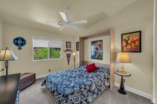 3075 E Delany Dr, St George, UT 84790 - carpeted bedroom with baseboards and ceiling fan
