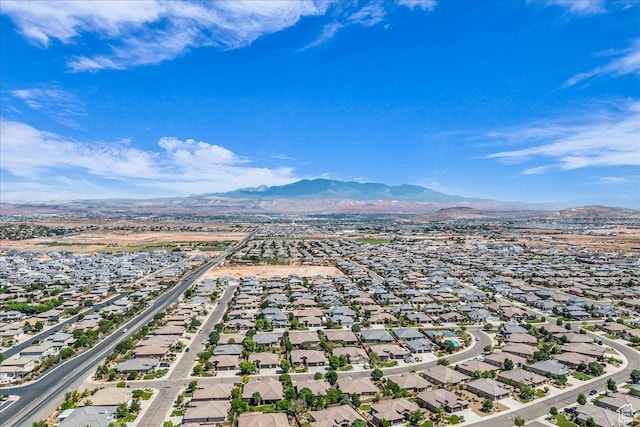 3075 E Delany Dr, St George, UT 84790 - aerial perspective of suburban area with mountains