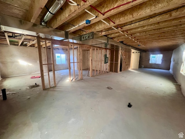 2352 E Blossom St, Eagle Mountain, UT 84005 - basement featuring electric panel