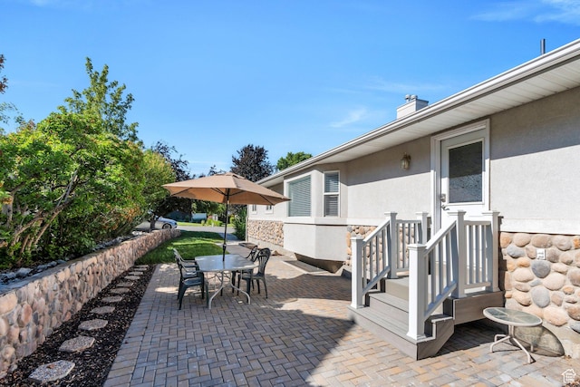 2522 N 1000 E, Provo, UT 84604 - view of patio / terrace featuring outdoor dining area