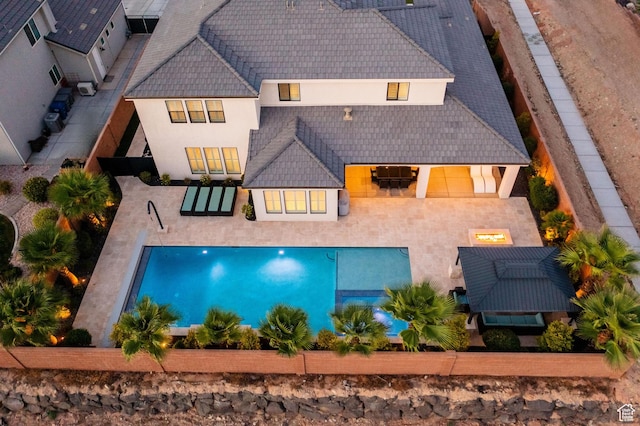 2530 S Monterosa Ln, St George, UT 84790 - view of subject property featuring a pool area