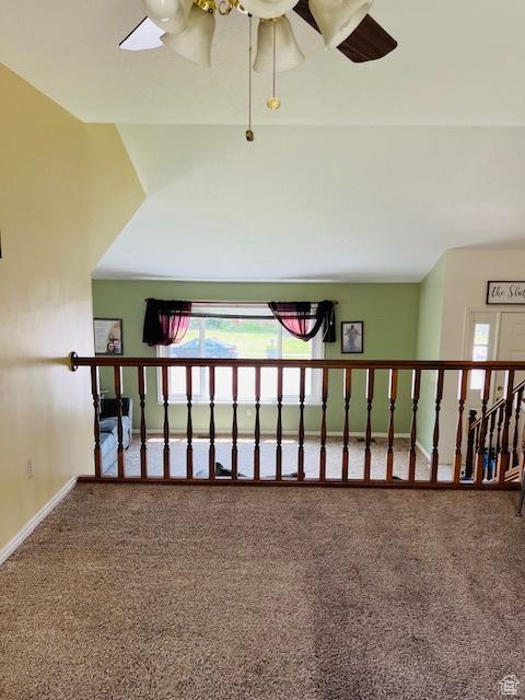 2908 N Cherry Dr E, North Ogden, UT 84414 - corridor featuring carpet flooring and baseboards