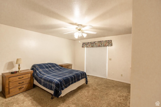 2908 N Cherry Dr E, North Ogden, UT 84414 - bedroom featuring light carpet and a ceiling fan