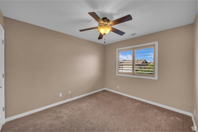 336 W 270 S, Ivins, UT 84738 - spare room featuring carpet and a ceiling fan