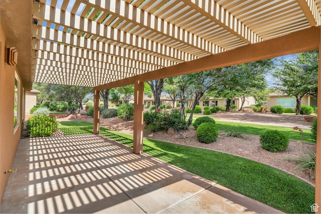 336 W 270 S, Ivins, UT 84738 - view of patio featuring a pergola