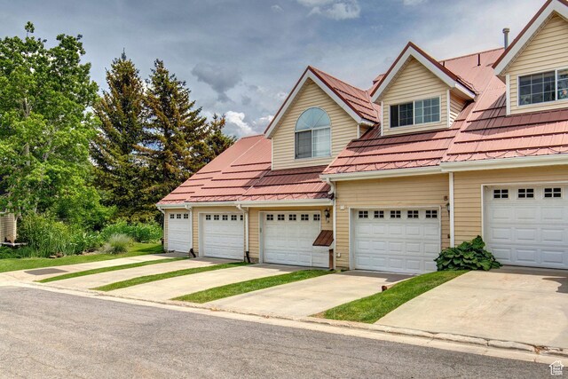 2953 W Wildflower Ct Unit 35, Park City, UT 84098 - view of front facade with driveway