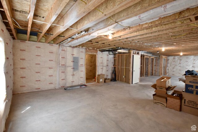 397 S Trejo Ridge Rd E, Grantsville, UT 84029 - view of unfinished basement
