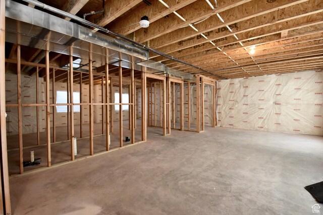 397 S Trejo Ridge Rd E, Grantsville, UT 84029 - view of unfinished basement