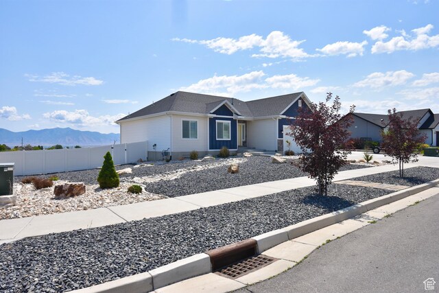 397 S Trejo Ridge Rd E, Grantsville, UT 84029 - ranch-style house featuring a mountain view