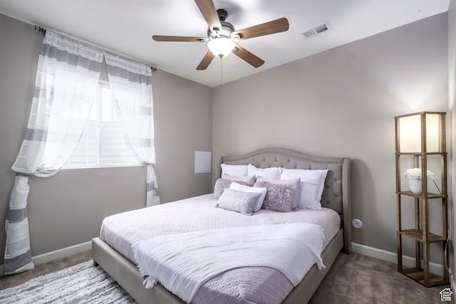 6459 N Star Discovery Way W, Stansbury Park, UT 84074 - bedroom with carpet floors and ceiling fan