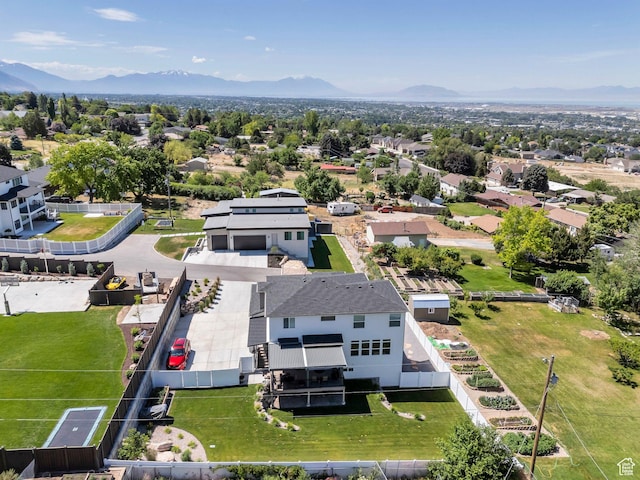 113 N 1400 E, Pleasant Grove, UT 84062 - aerial view of residential area with mountains