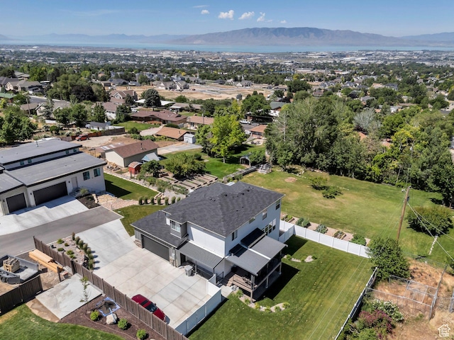 113 N 1400 E, Pleasant Grove, UT 84062 - aerial view of residential area featuring mountains
