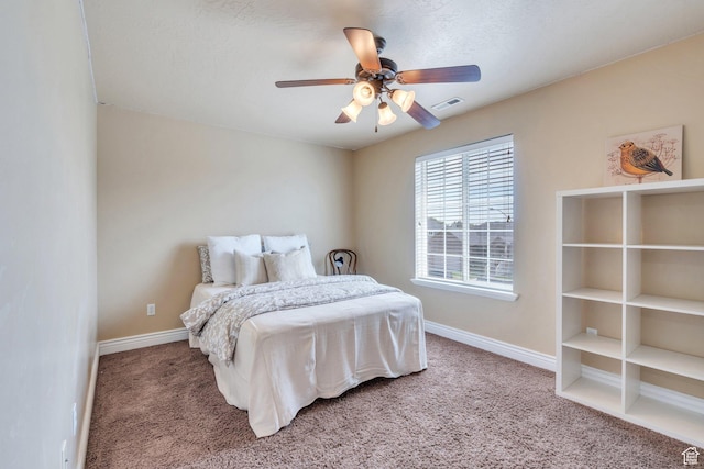 1198 N Reese Dr, Provo, UT 84601 - bedroom featuring carpet flooring and ceiling fan