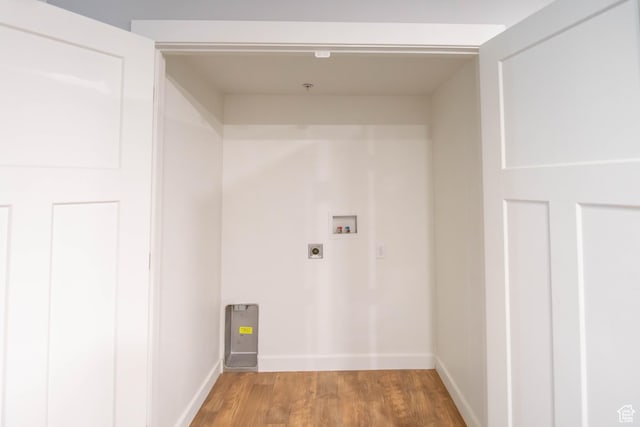 477 S 850 E, American Fork, UT 84003 - laundry room with hookup for a washing machine, hookup for an electric dryer, and light wood finished floors