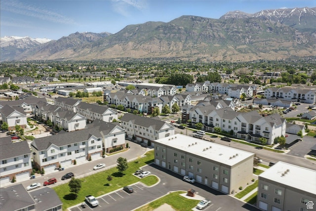 477 S 850 E, American Fork, UT 84003 - aerial perspective of suburban area featuring a mountainous background