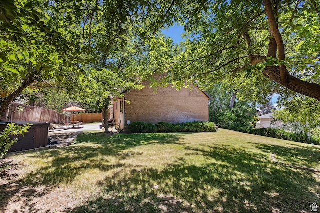 2673 E Toni Cir S, Cottonwood Heights, UT 84121 - view of yard featuring a patio area